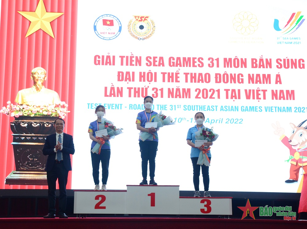 Tuyển bắn súng Việt Nam giành 11 huy chương vàng tại Giải Tiền SEA Games 31